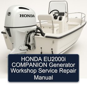 HONDA EU2000i COMPANION Generator Workshop Service Repair Manual