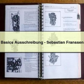 Basics Ausschreibung-Sebastian Franssen