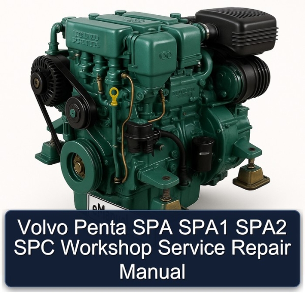 Volvo Penta SPA SPA1 SPA2 SPC Workshop Service Repair Manual