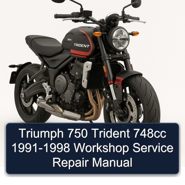 Triumph 750 Trident 748cc 1991-1998 Workshop Service Repair Manual