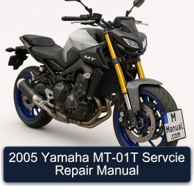 2005 Yamaha MT-01T Servcie Repair Manual