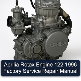 Aprilia Rotax Engine 122 1996 Factory Service Repair Manual