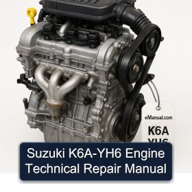 Suzuki K6A-YH6 Engine Technical Repair Manual