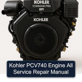 Kohler PCV740 Engine All Service Repair Manual