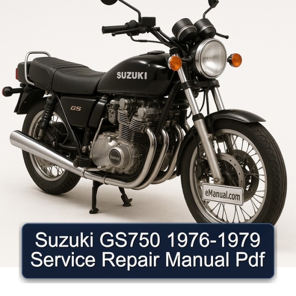 Suzuki GS750 1976-1979 Service Repair Manual Pdf