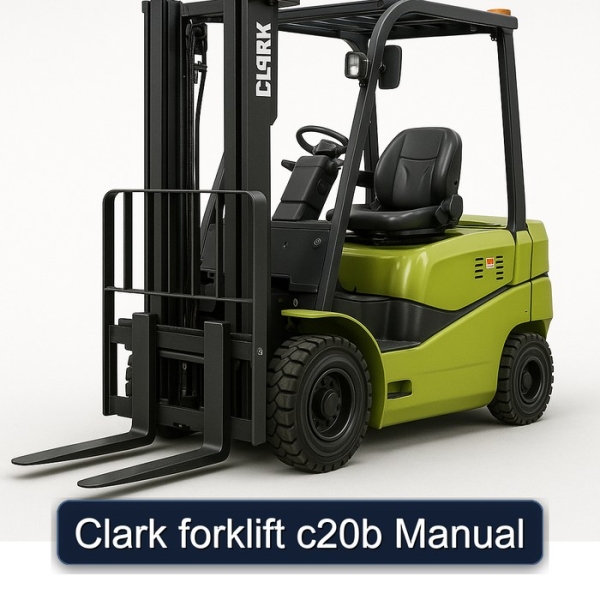 Clark forklift c20b Manual