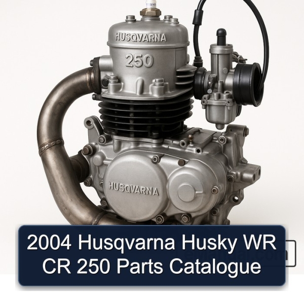 2004 Husqvarna Husky WR CR 250 Parts Catalogue