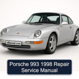 Porsche 993 1998 Repair Service Manual