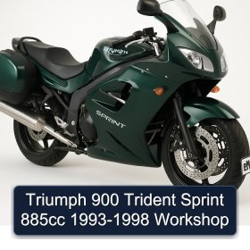 Triumph 900 Trident Sprint 885cc 1993-1998 Workshop