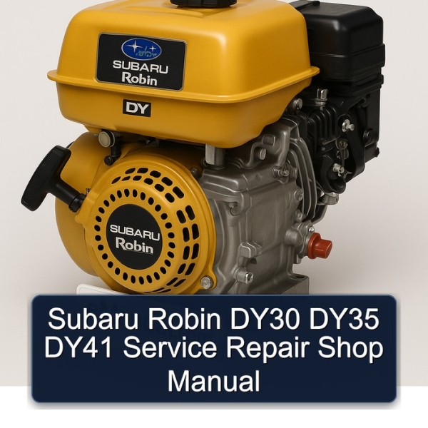 Subaru Robin DY30 DY35 DY41 Service Repair Shop Manual