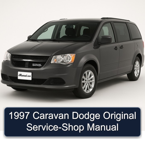 1997 Caravan Dodge Original Service-Shop Manual