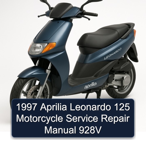 1997 Aprilia Leonardo 125 Motorcycle Service Repair Manual 928V