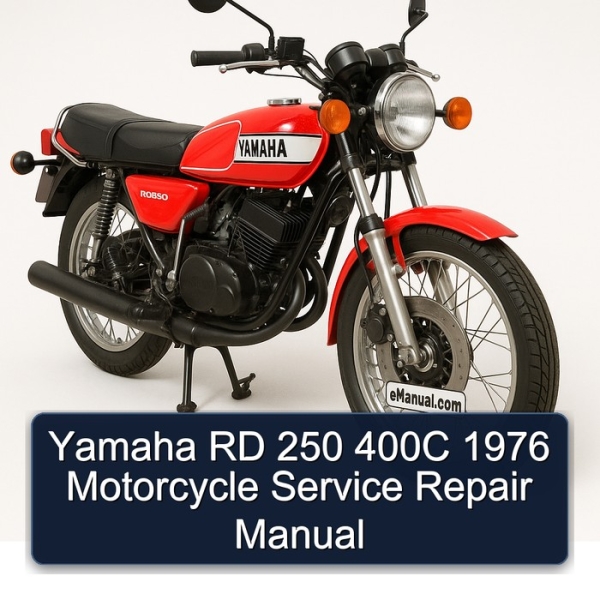 Yamaha RD 250 400C 1976 Motorcycle Service Repair Manual