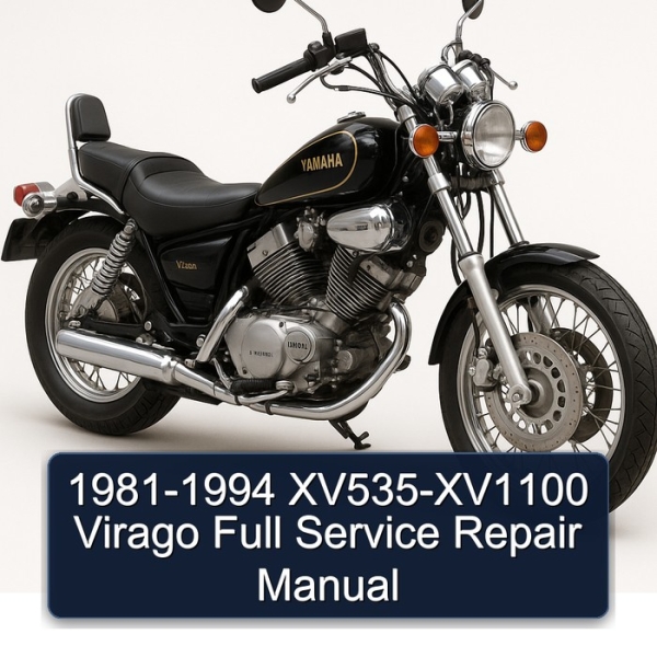 1981-1994 XV535-XV1100 Virago Full Service Repair Manual