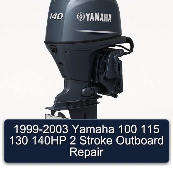 1999-2003 Yamaha 100 115 130 140HP 2 Stroke Outboard Repair
