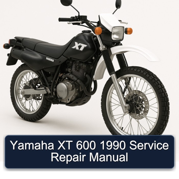 Yamaha XT 600 1990 Service Repair Manual