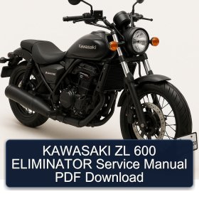 KAWASAKI ZL 600 ELIMINATOR Service Manual PDF Download