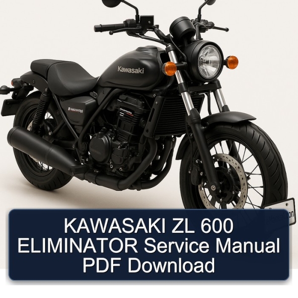 KAWASAKI ZL 600 ELIMINATOR Service Manual PDF Download