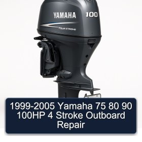 1999-2005 Yamaha 75 80 90 100HP 4 Stroke Outboard Repair