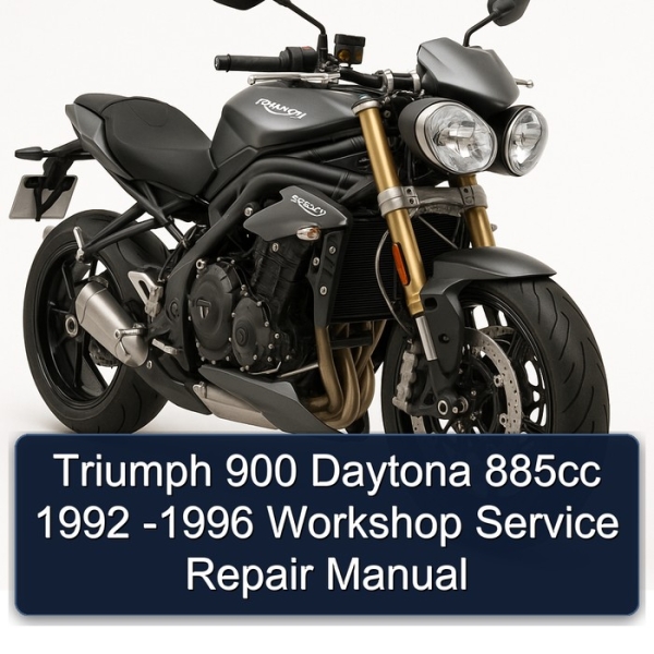 Triumph 900 Daytona 885cc 1992 -1996 Workshop Service Repair Manual