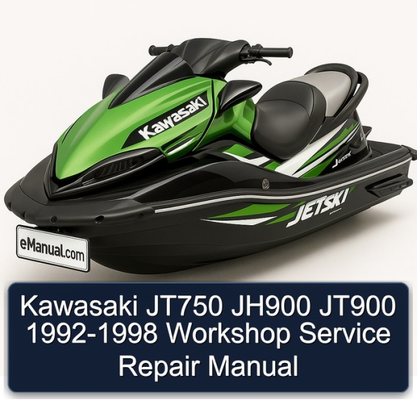 Kawasaki JT750 JH900 JT900 1992-1998 Workshop Service Repair Manual