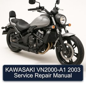 KAWASAKI VN2000-A1 2003 Service Repair Manual