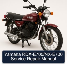 Yamaha RDX-E700/NX-E700 Service Repair Manual