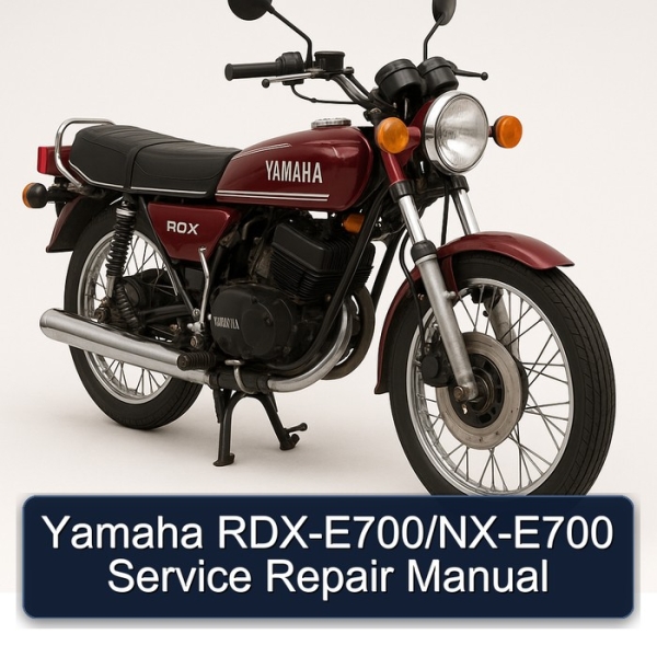Yamaha RDX-E700/NX-E700 Service Repair Manual