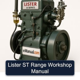 Lister ST Range Workshop Manual