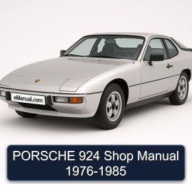 PORSCHE 924 Shop Manual 1976-1985