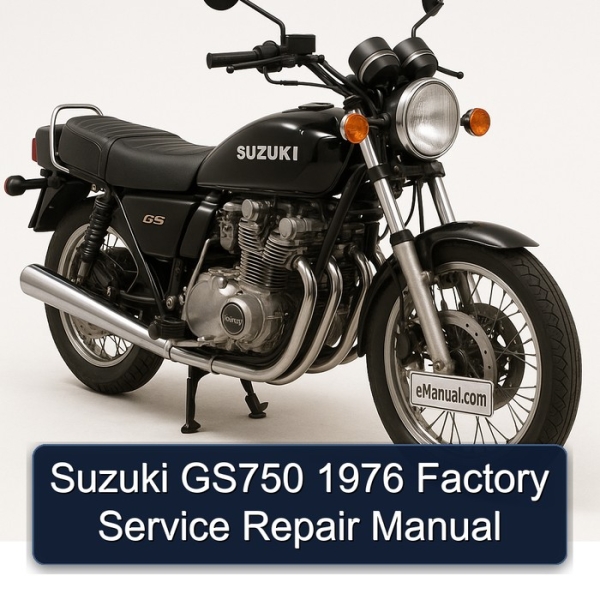 Suzuki GS750 1976 Factory Service Repair Manual