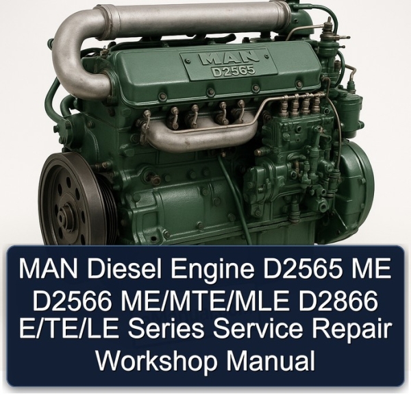 MAN Diesel Engine D2565 ME D2566 ME/MTE/MLE D2866 E/TE/LE Series Service Repair Workshop Manual