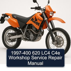 1997-400 620 LC4 C4e Workshop Service Repair Manual