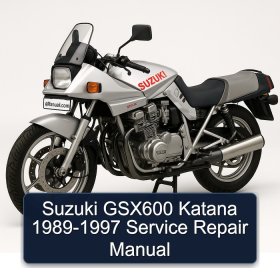Suzuki GSX600 Katana 1989-1997 Service Repair Manual