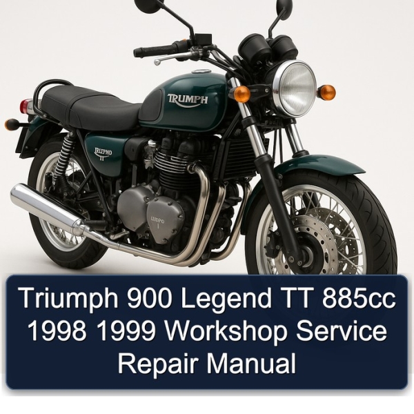 Triumph 900 Legend TT 885cc 1998 1999 Workshop Service Repair Manual