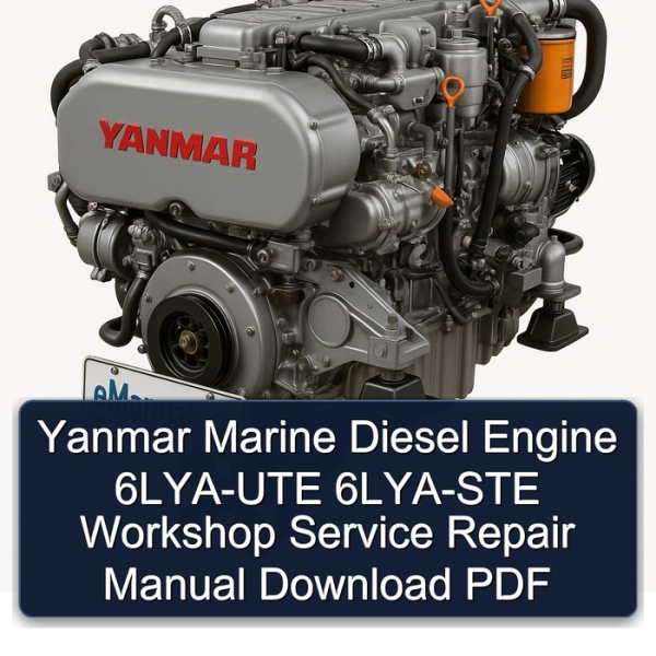 Yanmar Marine Diesel Engine 6LYA-UTE 6LYA-STE Workshop Service Repair Manual Download PDF