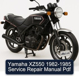Yamaha XZ550 1982-1985 Service Repair Manual Pdf