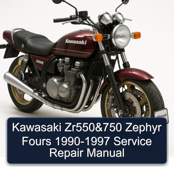 Kawasaki Zr550&750 Zephyr Fours 1990-1997 Service Repair Manual