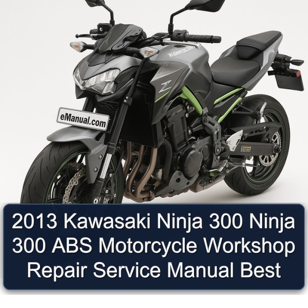 2013 Kawasaki Ninja 300 Ninja 300 ABS Motorcycle Workshop Repair Service Manual Best