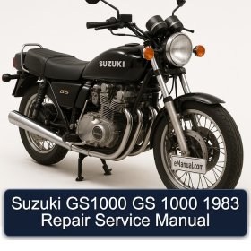 Suzuki GS1000 GS 1000 1983 Repair Service Manual