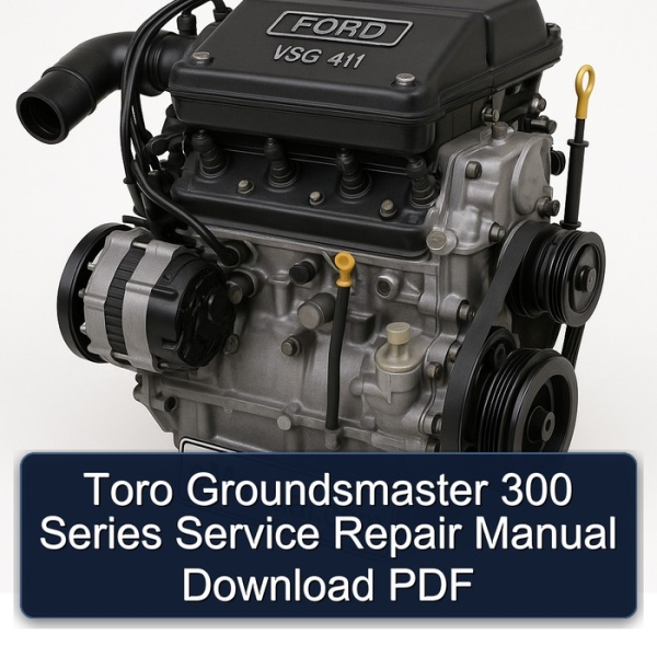 Toro Groundsmaster 300 Series Service Repair Manual Download PDF