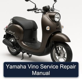Yamaha Vino Service Repair Manual