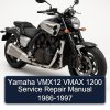 Yamaha VMX12 VMAX 1200 Service Repair Manual 1986-1997