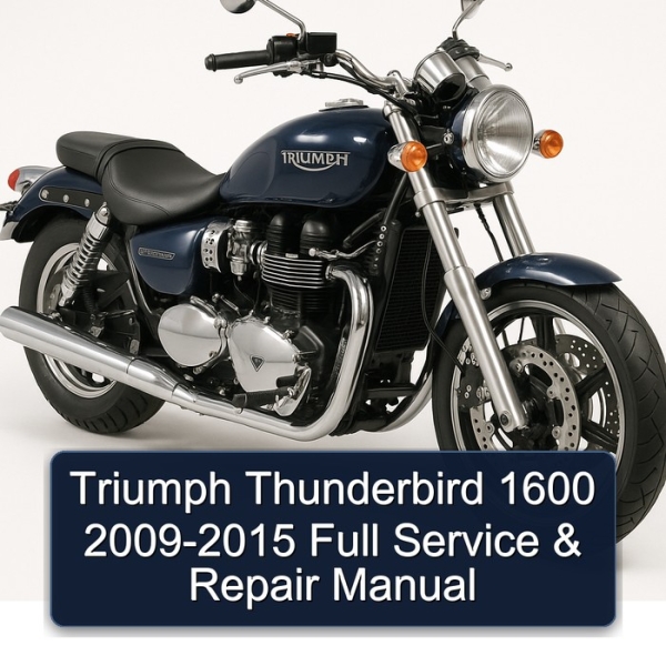 Triumph Thunderbird 1600 2009-2015 Full Service & Repair Manual