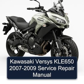 Kawasaki Versys KLE650 2007-2009 Service Repair Manual