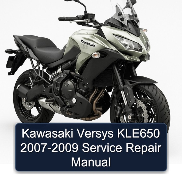 Kawasaki Versys KLE650 2007-2009 Service Repair Manual