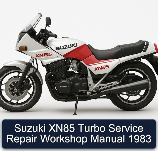 Suzuki XN85 Turbo Service Repair Workshop Manual 1983