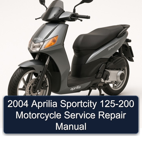 2004 Aprilia Sportcity 125-200 Motorcycle Service Repair Manual
