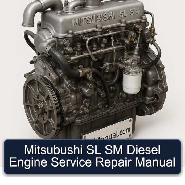Mitsubushi SL SM Diesel Engine Service Repair Manual