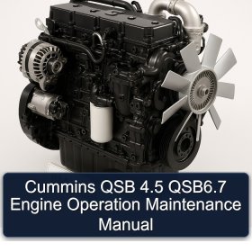Cummins QSB 4.5 QSB6.7 Engine Operation Maintenance Manual